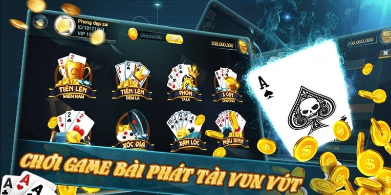 Chi tiết về từng thể loại game bài đổi thưởng tại nhà cái